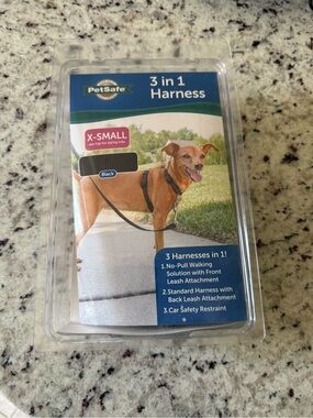 PetSafe 3-in-1 X-Small Harness - Black